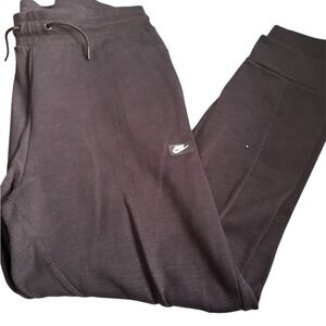 Nike Sportswear Mens Joggers Black Knit Drawstring Sweatpants XL